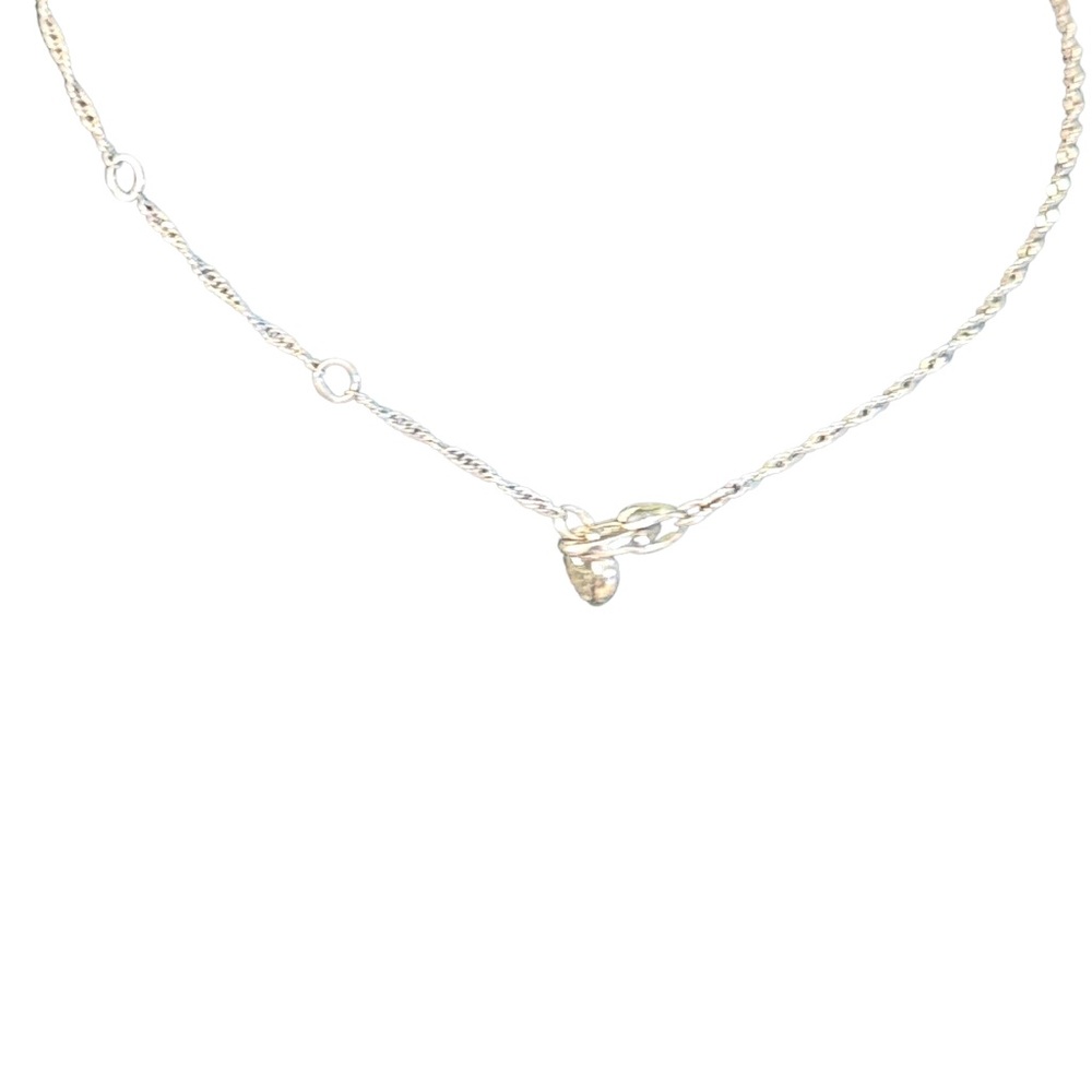 Trust Your Journey Silver Heart Necklace | Inspirational Pendant Gift, Reminder - Picture 3 of 4